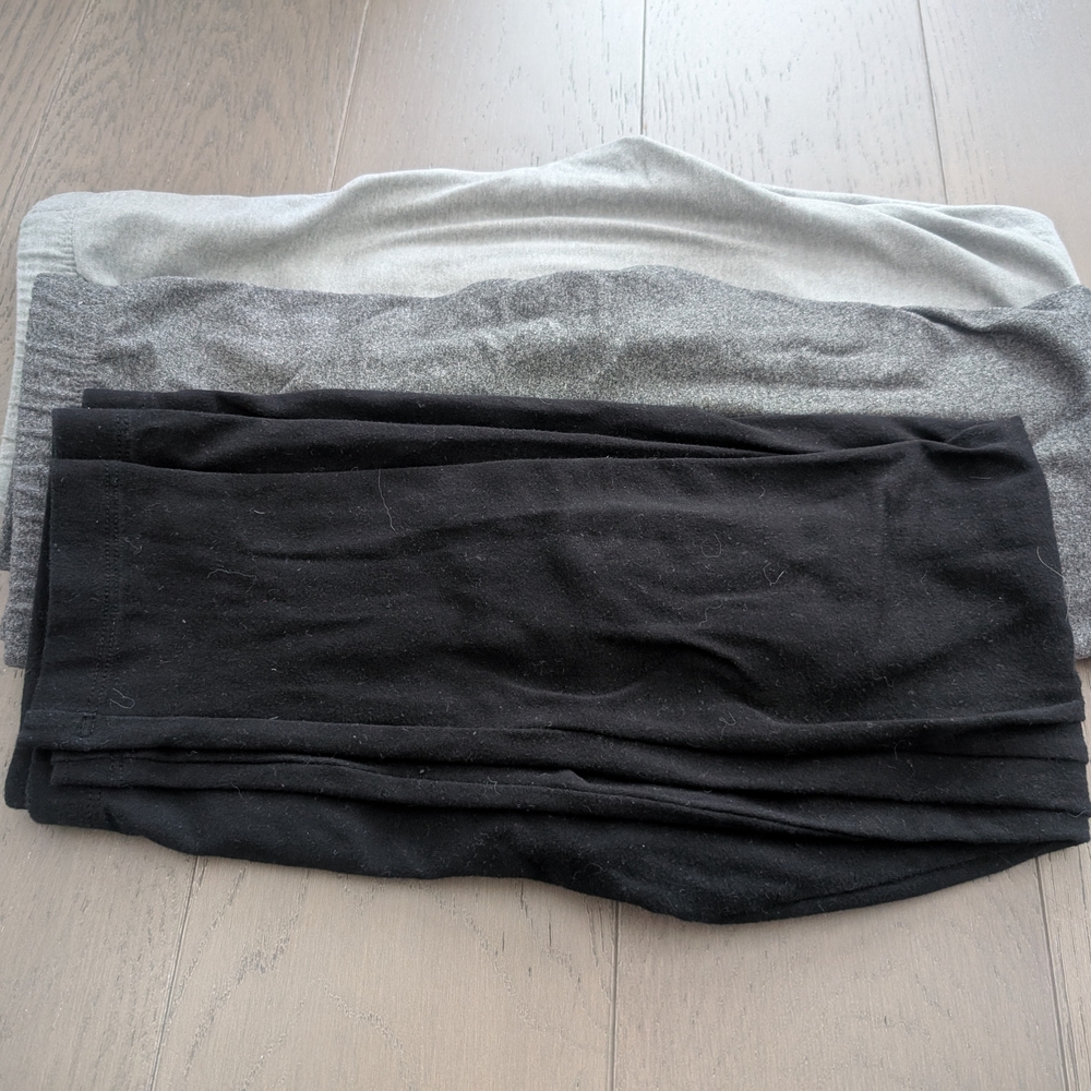 Kids Black And Grey Leggings Bundle